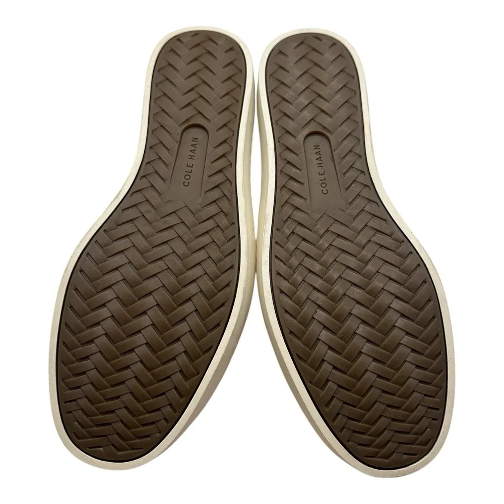 Cole Haan Nantucket Penny Loafer Mens Sz 8 Birch Beige Slip On Shoes C39800‎